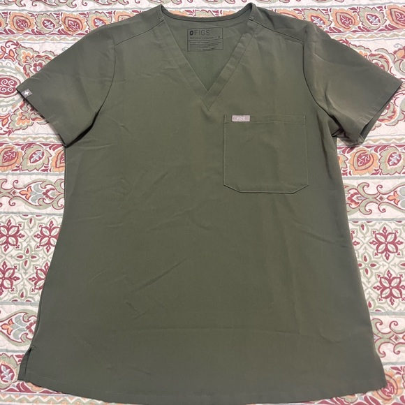 Figs Catarina top small and Zamora jogger xsmall petite - Picture 3 of 5